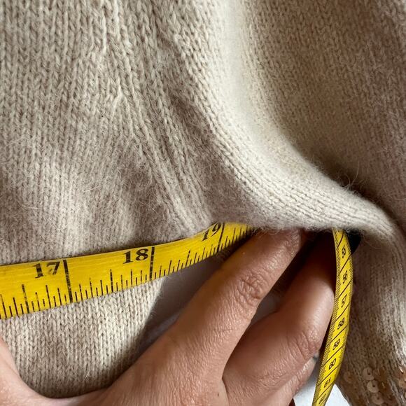 Vintage Y2K Sequin Bolero 2000s Glam Retro Coquette Large - Picture 6 of 6